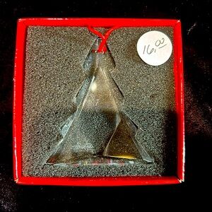 Oleg Cassini crystal ornament